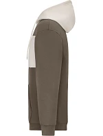 Daiber 8051 Mikina s kapucí "Colour-Block" z bio bavlny 02.8051 muddy brown/sandstone Daiber 8051 Mikina s kapucí "Colour-Block" z bio bavlny 02.8051 muddy brown/sandstone