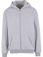 Build your Brand BY 443 Mikina s kapucí z těžké bavlny "Loose Fit" 56.0443 heather grey Build your Brand BY 443 Mikina s kapucí z těžké bavlny "Loose Fit" 56.0443 heather grey