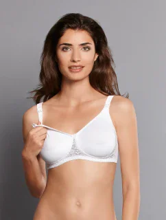 Basic podprsenka na kojení moldovaná 5062 white - Anita Maternity