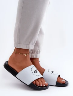 Dámské Žabky 4FMM00FFLIF044A-10S Černo-Bílé