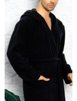 Pánský župan 1011 tm. modrý - CoCoon