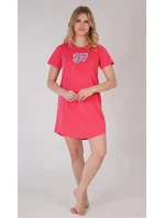 Dámská noční košile s krátkým rukávem Super girl Dámská noční košile s krátkým rukávem Super girl