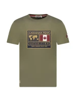 Tričko Canadian Peak JOFOTENEAK KAKI RM MEN 254 (RBMSZ1255H/CP-KAKI)