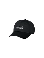 Kšiltovka CASALL Casual Logo Cap, černá Kšiltovka CASALL Casual Logo Cap, černá