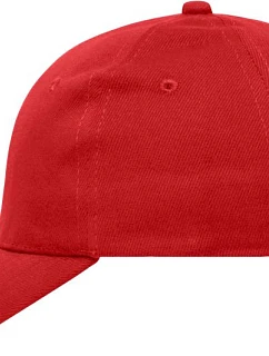 Daiber MB 91 6 panelová kšiltovka z těžké bavlny 03.0091 red