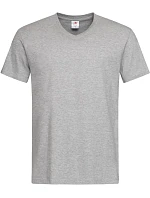 Stedman Classic-T V-neck Tričko s výstřihem do V 05.2300 grey heather