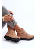 Dámské zimní sněhule v barvě bežové Helis Dámské zimní sněhule v barvě bežové Helis