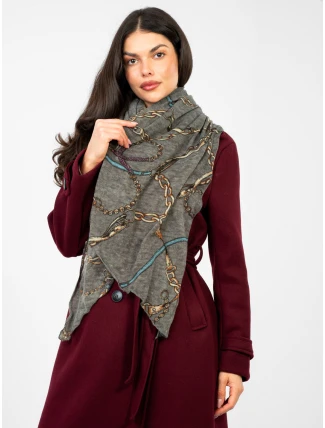 Závoj AT CH F67024.26 khaki Závoj AT CH F67024.26 khaki