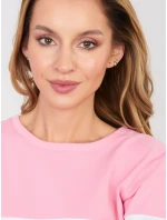 Mikina RV BL 5787.15X šedorůžová