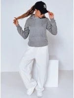 Dámská mikina BASIC s kapucí antracitová BY0172