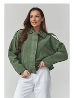 hřejivá kordová bunda model 225691 Makadamia