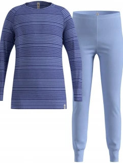 Termoprádlo - Odlo set dlouhý ACTIVE WARM SET velikost 164cm tmavě modrá