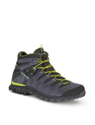 Aku Alterra Gore-tex pánská treková obuv lightweight grey green