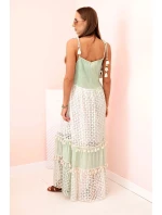 Dámské boho šaty s ramínky mincovna