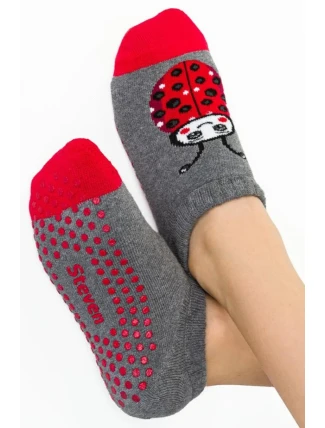 DĚTSKÉ FROTÉ S ABS 134 MELANGE GREY 29-31