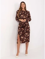 Šaty IT SK 20057 1.02 hnědá