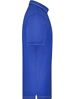 Daiber JN 569 Pánské žerzejové elastické polo 02.0569 royal/white