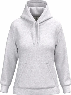 Kariban K 473 Dámská mikina s kapucí 20.K473 ash heather