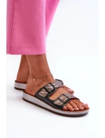 Pohodlné Dámské Sandály S Pásky Inblu CP000045 Černé