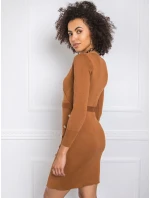 Šaty EM SK PL3965.14p světle hnědá