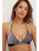 Dámská plavková podprsenka KW0KW02610 BEH černá - Calvin Klein Dámská plavková podprsenka KW0KW02610 BEH černá - Calvin Klein