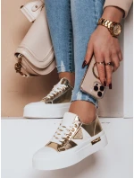 Dámské tenisky na platformě TRENDIS gold FashionStreet ZY0702