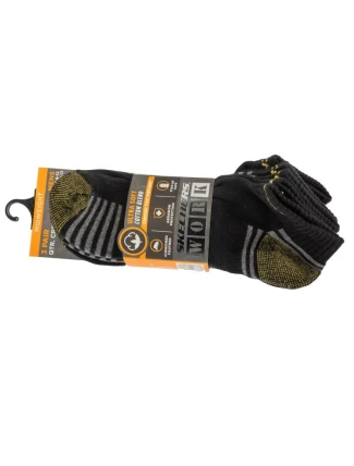 Skechers 3ks froté ponožek S102684-BLK Black 41-46 Skechers 3ks froté ponožek S102684-BLK Black 41-46