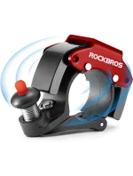 Rockbros hliníkový zvonek mechanický červený