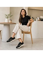 Dámské kožené polobotky černé Filippo DP7772 dámské