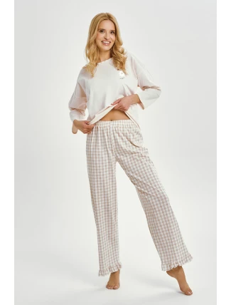 3438 DÁMSKÉ DLOUHÉ PYŽAMO VERA S-XL