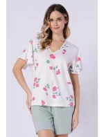 Pyžamo Leveza 1725 Vivian kr/r M-2XL