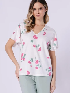 Pyžamo Leveza 1725 Vivian kr/r M-2XL