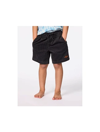 Chlapecké šortky RIP CURL Surf Cord Volley-Boy, černé Chlapecké šortky RIP CURL Surf Cord Volley-Boy, černé