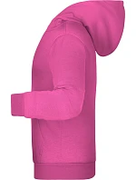 Daiber JN 796K Dětská mikina s kapucí 02.796K pink Daiber JN 796K Dětská mikina s kapucí 02.796K pink
