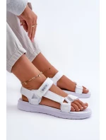 Dámské Sandály Big Star bílé FF274A603