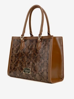Kabelka Zvířecí vzor NOBO BAG6150-M17 Hnědá