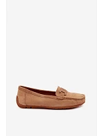 Dámské módní semišové mokasíny Camel Rabell