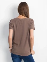 Tričko RV TS 4838.73P hnědá