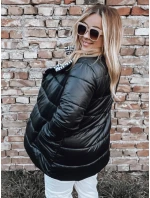 Dámská prošívaná bunda VETIS černá FashionStreet TY2976