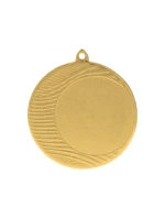 Obecná zlatá medaile s prostorem pro emblém 50 mm - ocelová medaile