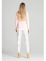 Dámské sako M694 růžové - Figl