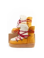 D.Franklin sněhule dámské zimní módní kožešina zateplené hořčice dámské D.Franklin sněhule dámské zimní módní kožešina zateplené hořčice dámské