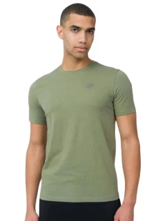 Pánské bavlněné tričko 4F 4FWSS25TTSHM3096-44S pánské