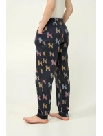 Dámské pyžamové kalhoty 17933 tmavě šedé - Vamp