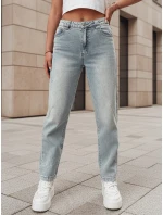 Dámské džínové kalhoty se širokými nohavicemi WIDENO modrá FashionStreet UY2492