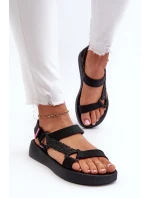 Vonné sandály na suchý zip ZAXY LL285062 Černé Vonné sandály na suchý zip ZAXY LL285062 Černé