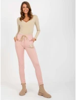 Tepláky RV DR 6650.81P světle růžová