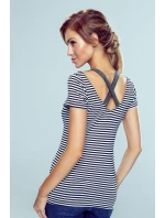 Meg pruhované tričko bílo-černé - Eldar Meg pruhované tričko bílo-černé - Eldar