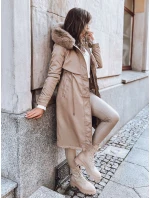Dámská zimní bunda parka LUSTER beige FashionStreet TY3958