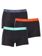 Pánské boxerky Tommy Hilfiger 3-Pack tmavě modrá bavlna Pánské boxerky Tommy Hilfiger 3-Pack tmavě modrá bavlna